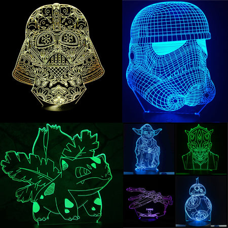 HOUSE OF DEALS | LAMPE LED 3D